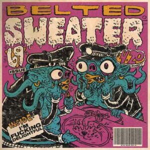 Belted Sweater - I'm Fucking Delightful